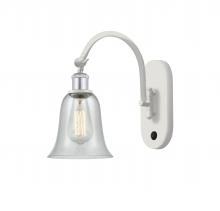 Innovations Lighting 518-1W-WPC-G2812 - Hanover - 1 Light - 6 inch - White Polished Chrome - Sconce