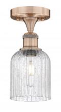 Innovations Lighting 616-1F-AC-G559-5SDY - Bridal Veil - 1 Light - 5 inch - Antique Copper - Semi-Flush Mount