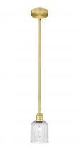 Innovations Lighting 616-1S-SG-G559-5SDY - Bridal Veil - 1 Light - 5 inch - Satin Gold - Cord hung - Mini Pendant