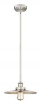 Innovations Lighting 616-1S-SN-MFR-SN-12 - Appalachian - 1 Light - 12 inch - Brushed Satin Nickel - Stem hung - Mini Pendant