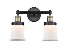 Innovations Lighting 616-2W-BAB-G181S - Canton - 2 Light - 14 inch - Black Antique Brass - Bath Vanity Light