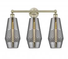 Innovations Lighting 616-3W-AB-G683-7 - Windham - 3 Light - 25 inch - Antique Brass - Bath Vanity Light