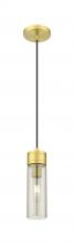 Innovations Lighting 617-1P-SG-G617-8SM - Boreas - 1 Light - 3 inch - Satin Gold - Cord Hung - Mini Pendant