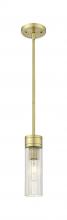 Innovations Lighting 617-1S-AB-G617-8SCL - Boreas - 1 Light - 3 inch - Antique Brass - Stem Hung - Mini Pendant