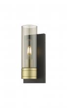 Innovations Lighting 617-1W-BAB-G617-8SM - Boreas - 1 Light - 5 inch - Black Antique Brass - Sconce