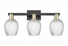 Innovations Lighting 716-3W-BAB-G292 - Salina - 3 Light - 25 inch - Black Antique Brass - Bath Vanity Light