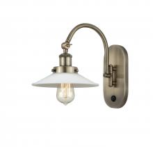 Innovations Lighting 918-1W-AB-G1 - Halophane - 1 Light - 9 inch - Antique Brass - Sconce