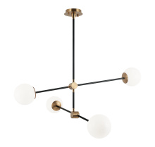 Matteo Lighting C78714AGOP - Cosmic Chandelier