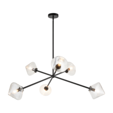 Matteo Lighting C81746BKCL - Novo Pendant