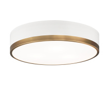 Matteo Lighting M14303WHAG - Trydor Ceiling Mount