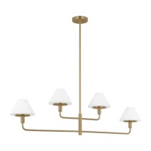 Generation Lighting GLC1244SB - Mendota Four Light Chandelier