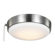 Generation Lighting MC265BS - 9" LED Light Kit in Brushed Nickel with Frosted Acrylic Shade