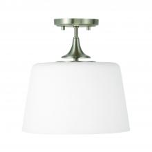 Capital 248911BN - 1-Light Semi-Flush