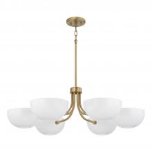 Capital 451461AW - 6 Light Chandelier