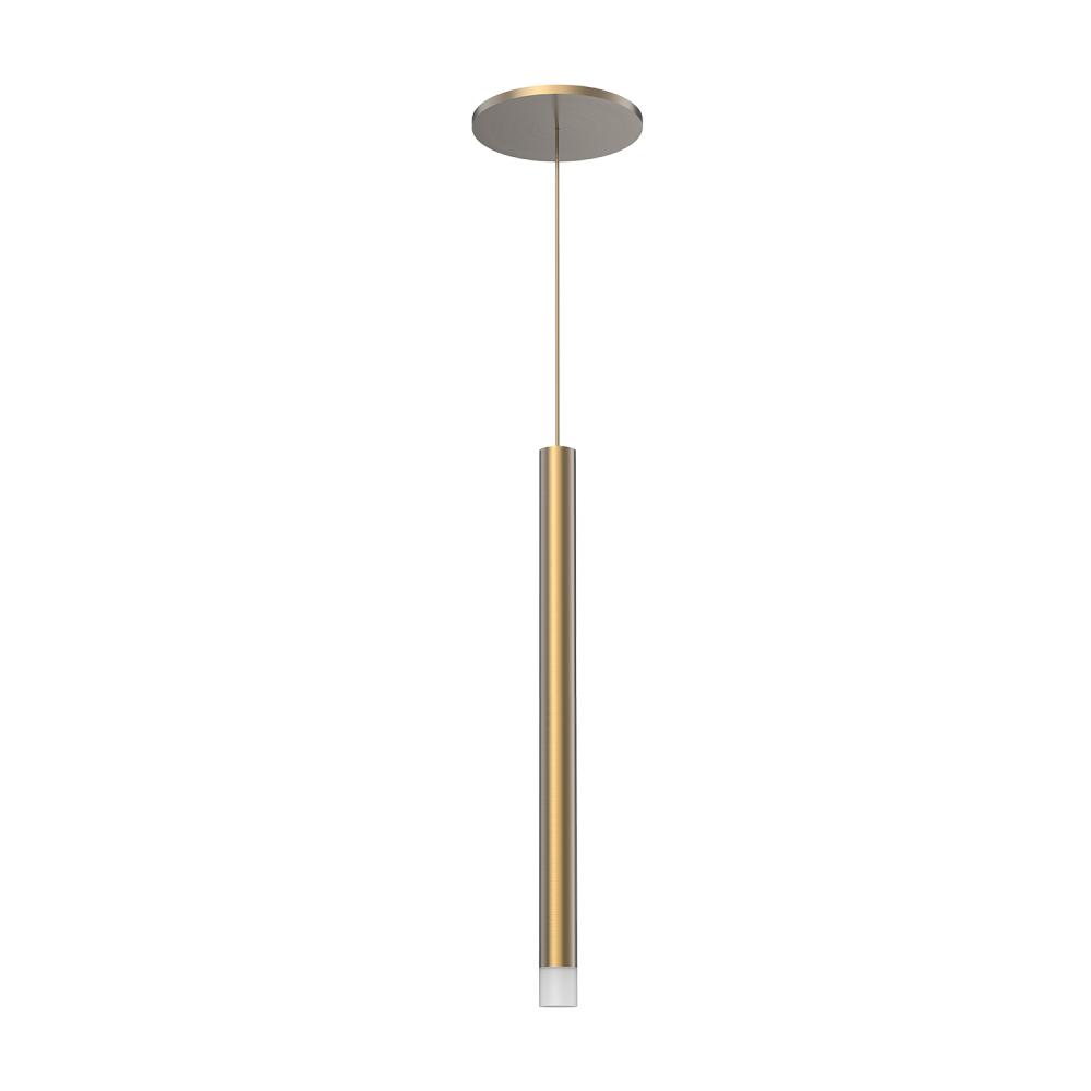 Elixir 15-in Brushed Gold LED Pendant