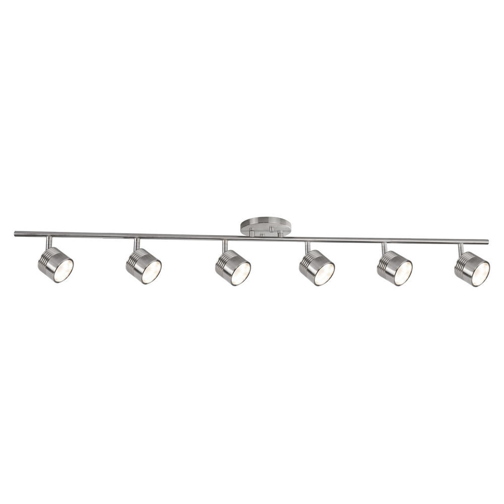 Lyra 43-in Brushed Nickel LED Track Lights