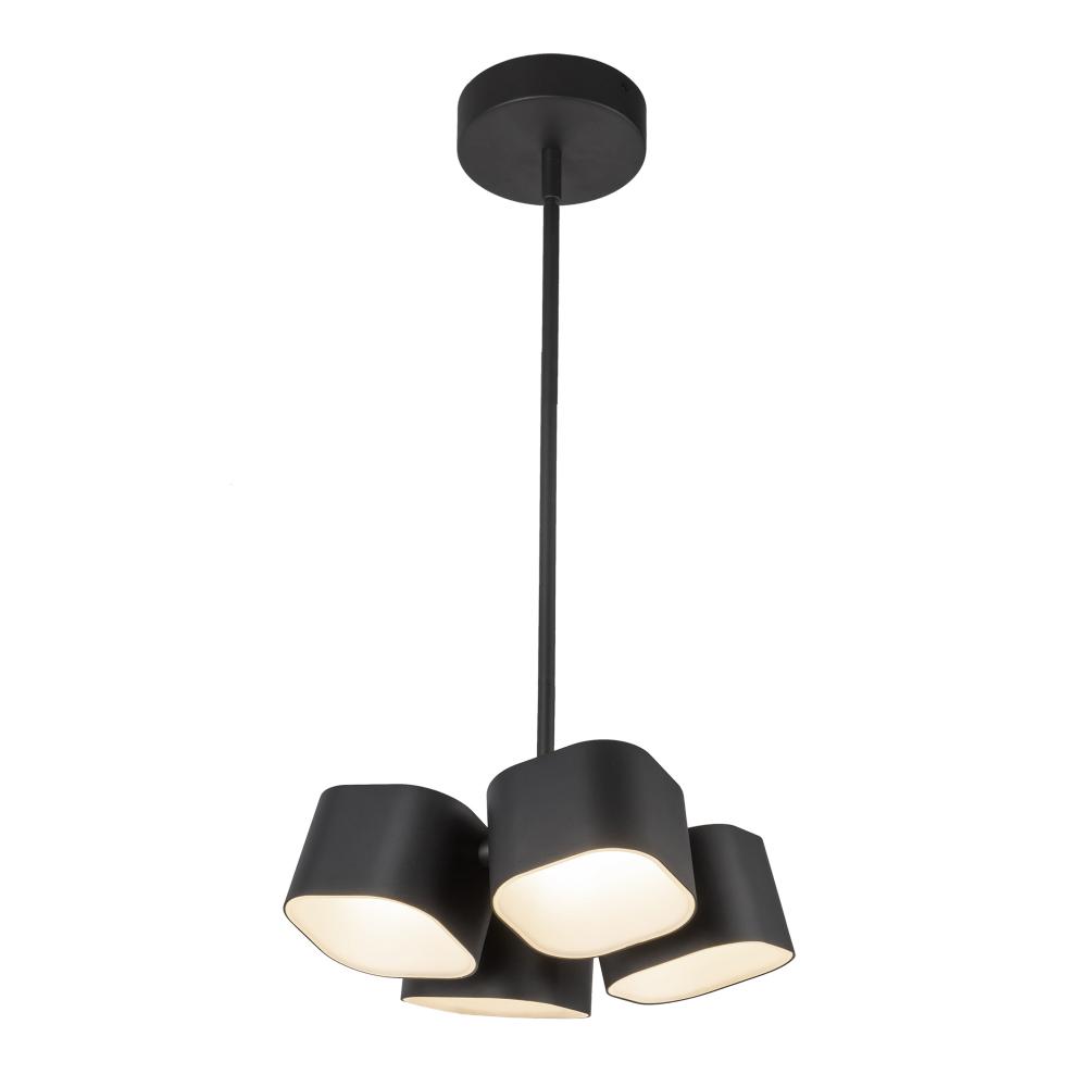 Arena 11-in Black LED Pendant