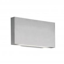 Kuzco Lighting Inc AT6610-BN-UNV - Mica 10-in Brushed Nickel LED All terior Wall