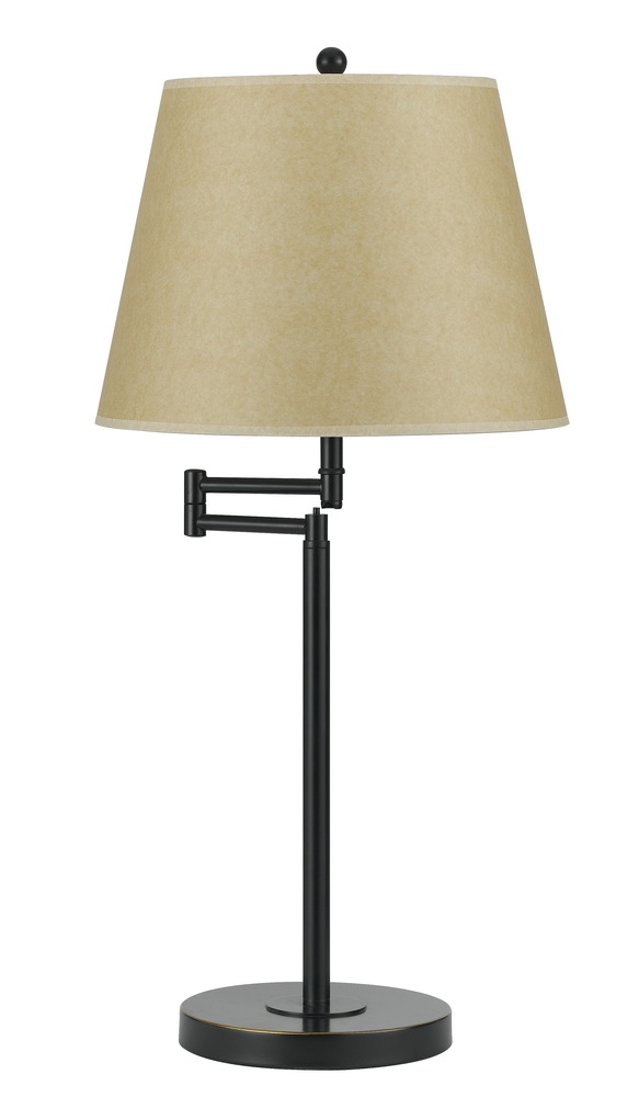 27" Height Metal Table Lamp in Dark Bronze