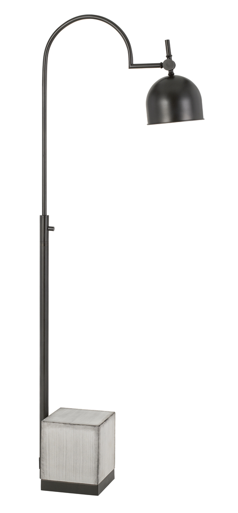 60W Beaumont Metal Floor Lamp With Cement Base