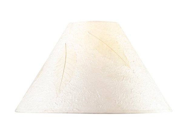 10.5" Tall Beige Rice Paper Shade