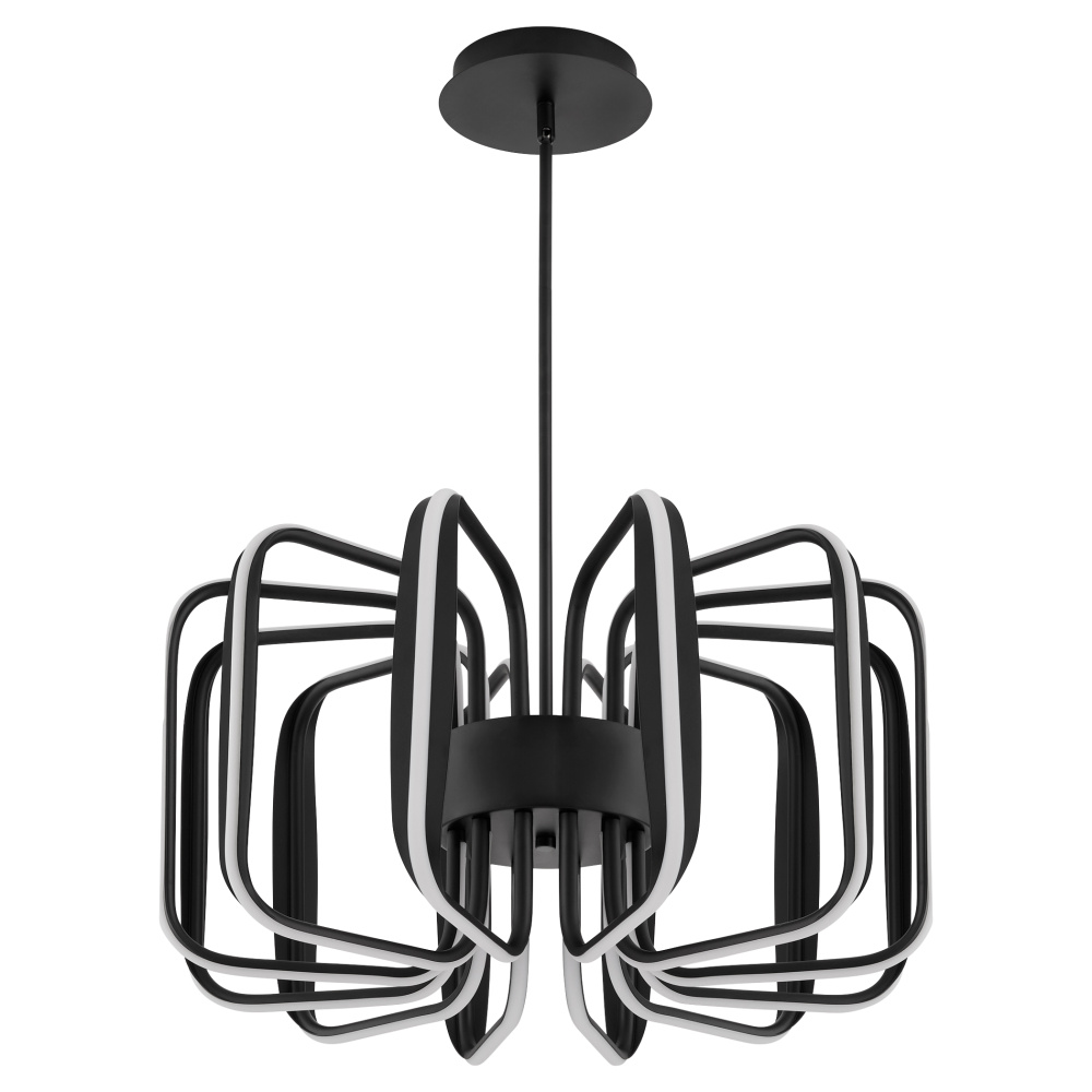 ROTO 12LT 5CCT PENDANT - BK