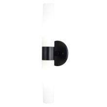 Vaxcel International W0457 - Elliot 20.5-in. 2 Light Wall Light Matte Black