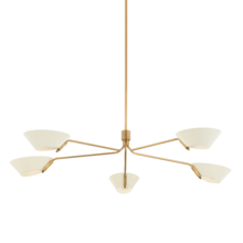 Troy F8163-PBR/SSD - Sacramento Chandelier