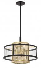 Minka Metropolitan N7813-726 - Soho - 4 Light Pendant, A Robin Baron Design