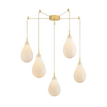 Hudson Valley 3905-AGB - IRONWOOD Chandelier