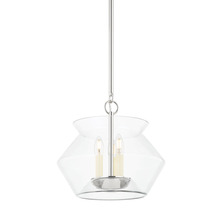 Hudson Valley 8115-PN - 3 LIGHT LANTERN