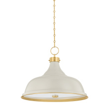 Hudson Valley MDS300L-AGB/OW - Painted No. 1 Pendant