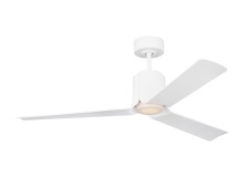 Visual Comfort & Co. Fan Collection 3PESM52RZWD - Peel Smart 52 LED - Matte White