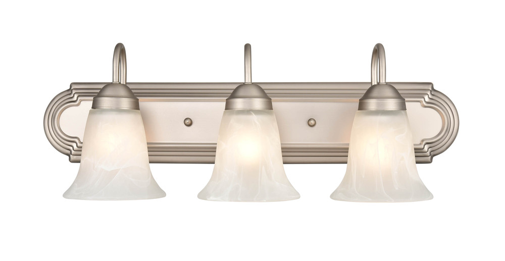 3-Light Vanity Satin Nickel