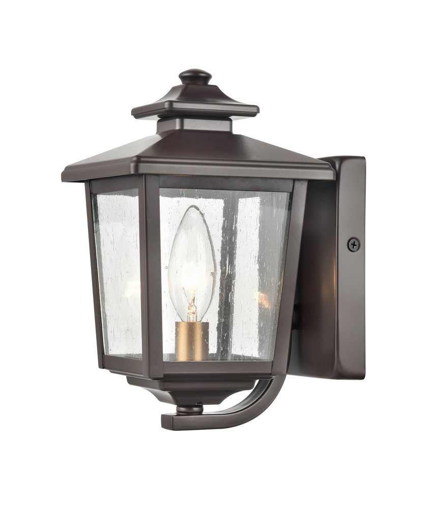 Eldrick 1-Light Outdoor Wall Sconce Powder Coated Bronze