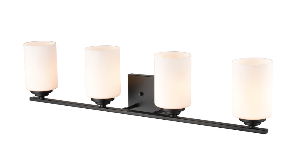 Durham 4-Light Vanity Matte Black