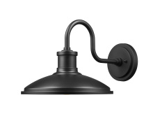 Millennium 81201-TBK - Calhoun 10" High 1-Light Outdoor Wall Sconce - Textured Black