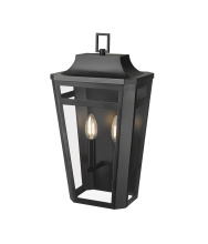 Millennium 193002-PBK - Sumerlin 19" High 2-Light Outdoor Wall Sconce - Powder Coated Black