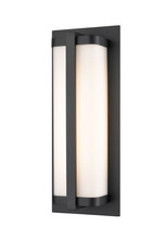 Millennium 8091-PBK - Amster 1-Light LED Outdoor Wall Sconce Powder Coated Black