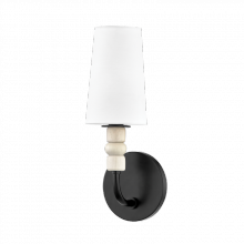 Mitzi by Hudson Valley Lighting H523101-SBK - Casey Wall Sconce