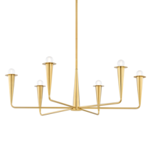 Mitzi by Hudson Valley Lighting H791806-AGB - Danna Chandelier