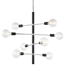 Mitzi by Hudson Valley Lighting H178808-PN/BK - Astrid Chandelier