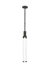 Visual Comfort & Co. Modern Collection 700TDPHB224BZ-LED927 - Phobos 2 Light Small Pendant