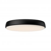 Alora Lighting FM503715MB-5CCT - Laval 15-in Matte Black LED Flush Mount