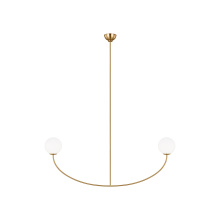 Visual Comfort & Co. Studio Collection AEC1132BBS - Grand Linear Chandelier