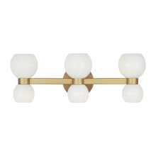 Visual Comfort & Co. Studio Collection KSV1006BBSMG - Londyn Six Light Vanity