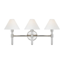 Visual Comfort & Co. Studio Collection LV1043PN - Robert 3 - Light Vanity