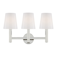 Visual Comfort & Co. Studio Collection TV1133PN - Logan 3 - Light Vanity