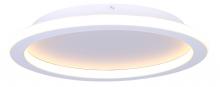 Canarm LFM279A16WH - GAVYN 16 in. 1 Light Integrated LED White Modern Flush Mount