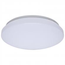 Nuvo 62/1850 - 11 Inch LED Cloud Fixture; 12.5 Watts; 27K/30K/35K/40K/50K CCT Selectable; Round Shape; White